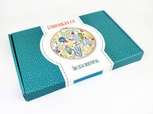 Oh Sew Bootiful Handmade Cactus Embroidery Kit