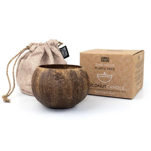 Vegan Coconut Shell Scented Candle