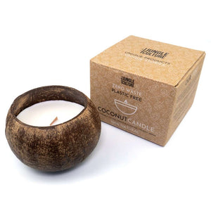 Vegan Coconut Shell Scented Candle