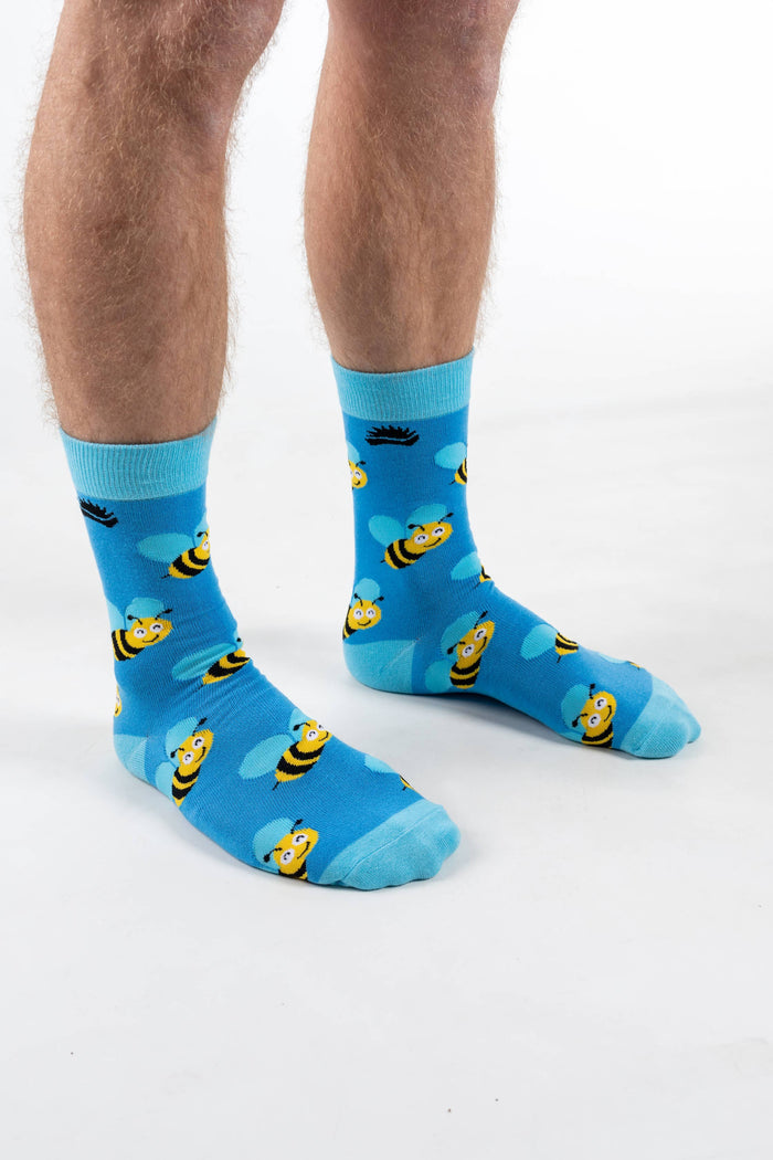 Bee Bamboo Socks - Hedgy Socks