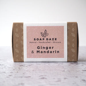 Soap Daze Vegan Ginger and Mandarin Soap