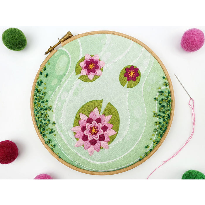 Oh Sew Bootiful Handmade Lily Pad Embroidery Kit