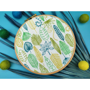 Oh Sew Bootiful Handmade Loadsa Leaves Embroidery Kit