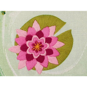 Oh Sew Bootiful Handmade Lily Pad Embroidery Kit