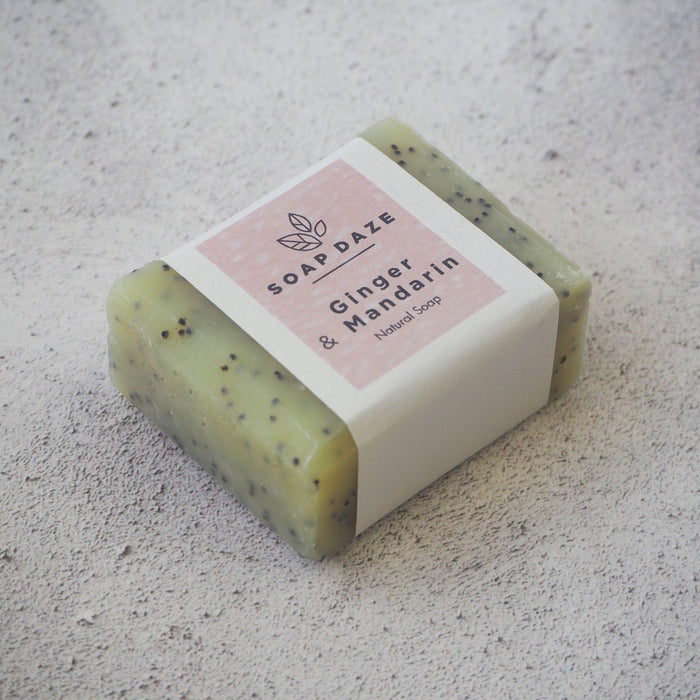 Soap Daze Vegan Ginger and Mandarin Mini Soap